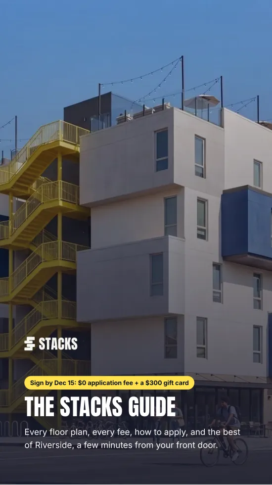Cover of the Stacks Riverside guide