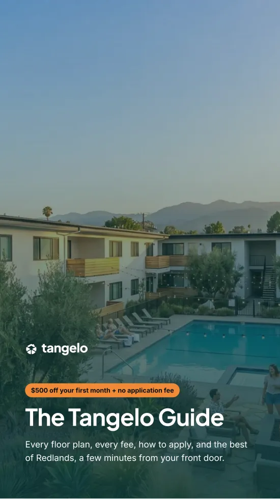 Cover of the Tangelo Redlands guide